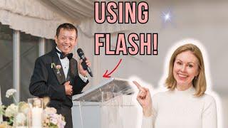 Mastering On-Camera Flash for Wedding Receptions