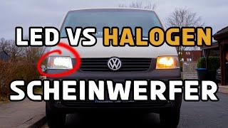 H4 LED Leuchtmittel für den VW T5 ? - LED Legal Nachrüsten