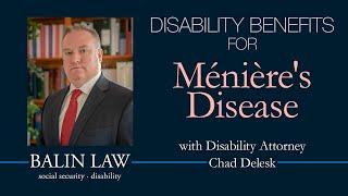 Disability Benefits and Ménière’s Disease