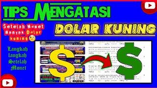 TIPS MENGATASI DOLAR KUNING || Langkah2 setelah Monet