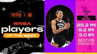 Week 7 Western Conference Player of the Week: A'ja Wilson