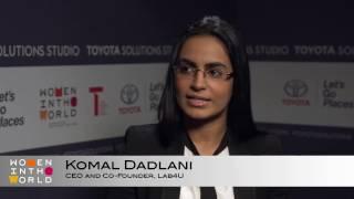 WITW TOYOTA SOLUTIONS STUDIO 2017: Komal Dadlani, Toyota Mother of Invention