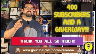 Bacon Ice Cream Productions Special! - Thanks for 400, & Sega Master System Game Giveaway!!