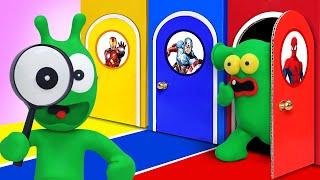 Pea Pea Playing Hide And Seek With Friend  Cartoon For Kids ️ Pea Pea World