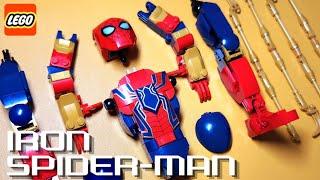 LEGO Iron Spider-Man Baufigur | 76298 | Speedbuild | Marvel-Held 2024