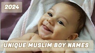 Unique Muslim boy names 2024 #allaboutmomnbaby #islamicbabynames