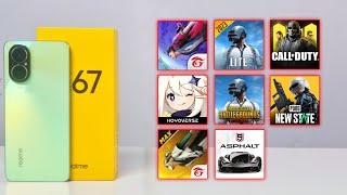 Realme C67 4G 8+ Games Test - FreeFire/COD/Genshin/PUBG/New State/Asphalt 9 - Snapdragon 685
