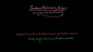 Customer Profitability Analysis (Activity Based Costing)