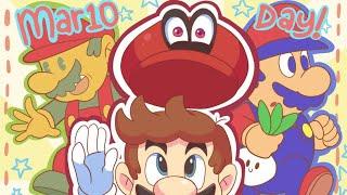 1 Second of EVERY Mario game (Happy Mar10 Day!)