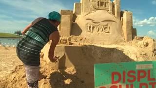 Sand castles at Eagle Mountain Lake