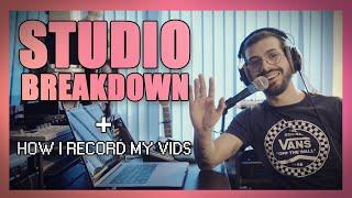 Studio Breakdown + How I film my videos!