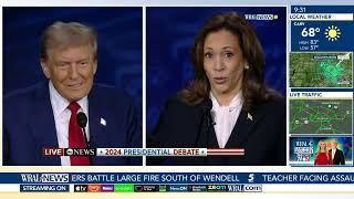 Topic #3 is Immigration & Border Security: Presidential Debate between Donald Trump & Kamala Harris