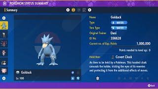 Golduck - Solo - 7 Star Skeledirge Raid - Pokemon Scarlet/Violet