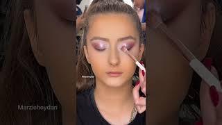 makeup lover, آموزش سایه لایت عروسکی️به آموزش این سایه چشم لایت چه نمره ای میدید؟,آرایش,میکاپ صورت