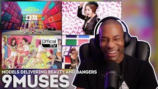 9MUSES | 'Hurt Locker', 'News', 'Dolls', 'Figaro' MV REACTION | Models delivering beauty and bangers