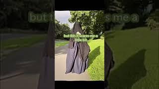 why burka looks scary ?                       #shorts #islam #muslim #scary #religion #respect