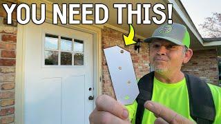 HOW TO REMOVE and REPLACE a Front/Back Door (Easier Than it Looks!)