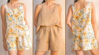 DIY Summer Set | Pijamas Set | Sleepwear