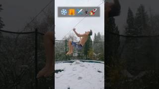 PARKOUR with Emojis  #challenge #trampoline #backflip