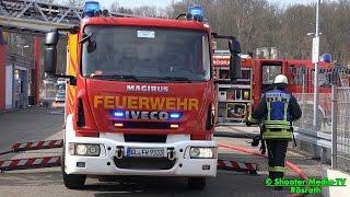 + FEUER BEI LIDL + [Feuerwehr mit viel Einsatzkräften vor Ort] - ERFOLGREICHE BRANDBEKÄMPFUNG | [E]