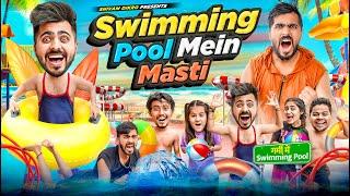 Swimming Pool Mein Masti || Garmi Mein Swimmimg Pool || Shivam Dikro