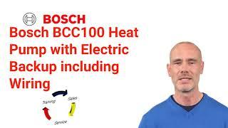 Bosch BCC100 Thermostat with Electric Backup