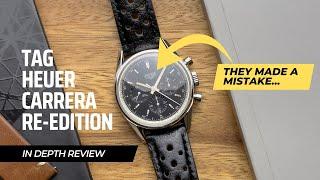 I didn't expect TAG Heuer to do this! (Carrera Re-Edition 1964 CS3111 Review)