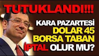 KARA PAZARTESİ olur mu? | Dolar 45 hareketi   | Borsa TABAN MI İPTAL Mİ?