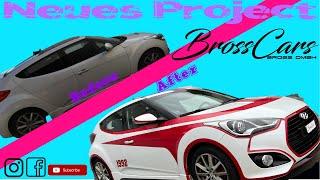 Hyundai Veloster Teilfolierung Rückleuchtentönen by BrossCars