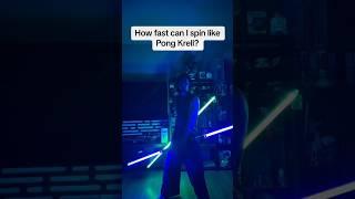 Shaggy’s Fastest Lightsaber Spin Ever? #lightsaber #starwars