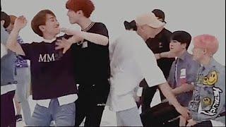 Btob and Got7 being chaotic in Weekly Idols