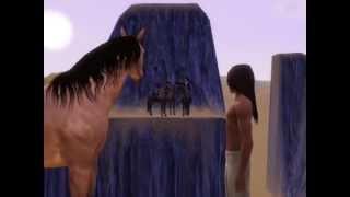 Sims 3 ~ Spirit Stallion of the Cimarron ~ Jump The Canyon