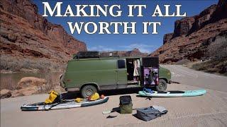 It’s time to level up || girly vanlife days in Moab Utah