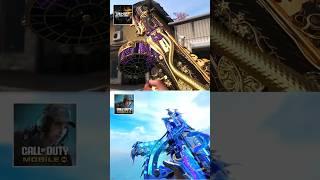 Unique Weapon Inspection in COD Mobile Vs Black Ops #callofduty #cod  #codm #codmobile