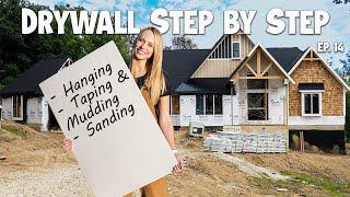 How to Drywall a House (Professional Crew) | Building A House Ep. 14