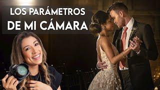 Los parámetros que uso en mi cámara | Como configuro antes de la boda