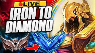 DUO WITH ZWAG - IRON TO DIAMOND AZIR ONLY DAY 5 (EDUCATIONAL HOW TO CLIMB WITH AZIR!) 