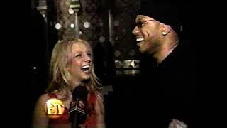 Britney Spears + LL Cool J - AMA Rehearsals ET Report 01.07.01