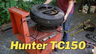 Refurbishing an old hunter TC150 Tire Changing Machine