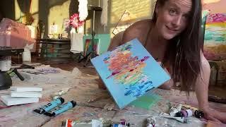 Life Lessons Learned from Painting Abstract Art - Seattle Studio