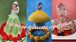 Best pull me up doll cake - Tsunami Doll Cake Compilation - Foodie beats tiktok viral  - Dress cake