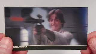 Topps Star Wars A New Hope Widevision 3D Card Set