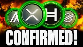 THIS JUST CONFIRMED WHAT'S COMING | XRP, XLM, HBAR, & ALGO