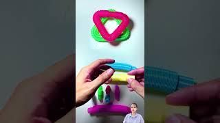 Change colors Odd-ASMR Pop Tubes relaxing #relaxing #asmrsounds #satisfying #poptube #diy #creative