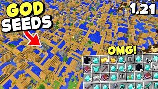 minecraft best seeds 1.21 pocket edition  TOP 3 best seeds for minecraft bedrock 1.21.3