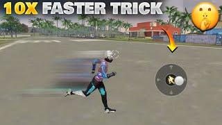 Free Fire New Movement Trick  10X Faster Settings ️ فري فاير | خدعة زيادة السرعة بعد التحديث !