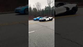 C8 CORVETTE vs BMW I8 ‼️#streetracing #corvetteracing #corvette #bmw