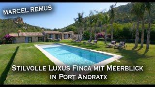Stilvolle Luxus Finca mit Meerblick in Port Andratx