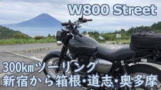 新宿から箱根・道志・奥多摩へツーリング[W800 Street]