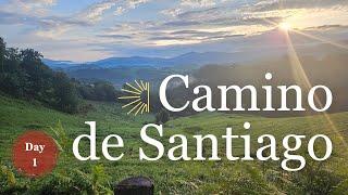 Day1 Camino de Santiago Frances - Saint Jean Pied de Port to Auberge Borda -9km Sept/Oct 23